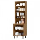 Paneleiro Toscana 100% Mdf 4 Portas Freijó/jade - Mx Móveis