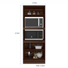 Paneleiro Unna 3 Pt Nogueira E Branco