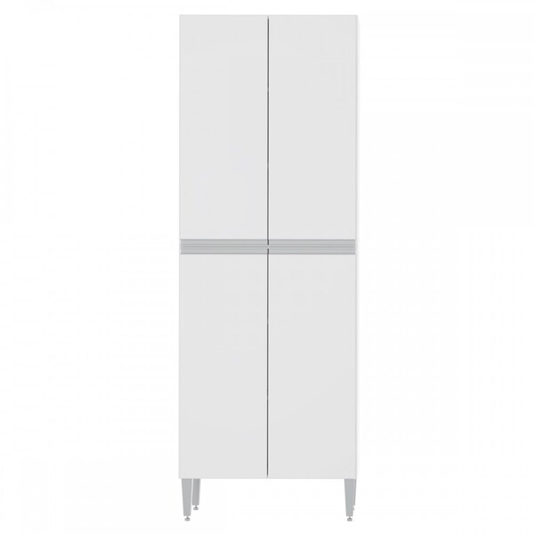 Paneleiros 4 Portas 5 Prateleiras Branco 7002 - Soluzione