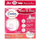 Pano De Boca Cremer Luxo Estampado  Rosa