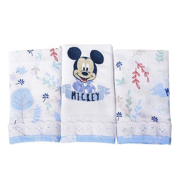 Pano De Boca Minasrey Disney C/3  Azul