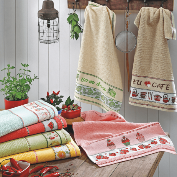 Pano De Copa Dohler Picnic Girassol A/10354 45cm X 70cm