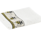 Pano de Copa Favo Abelha Branco Karsten 46x65cm