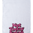 Pano De Copa Gourmet Not Today Branco Pano Urbano 75x45cm