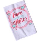 Pano De Copa Sarja Amor De Mãe 220g/m² 100% Algodão 45x75cm B