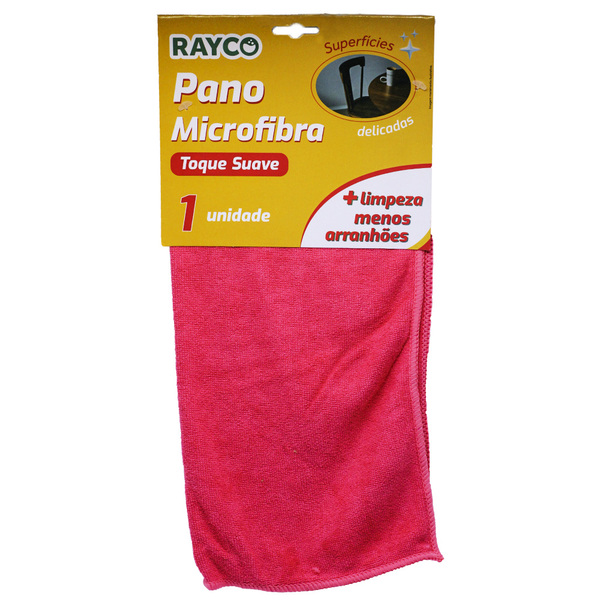 Pano De Microfibra Toque Suave 35x35cm Rayco