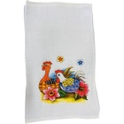 Pano De Prato Bainha Estampado O Legitimo Kit Com 10 Peças