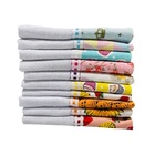 Pano De Prato Barrado Atacado Premium Kit Com 10 Peças