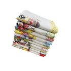 Pano De Prato Barrado Estampado Atacado Kit Com 10 Peças