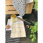 Pano De Prato Grid Creme