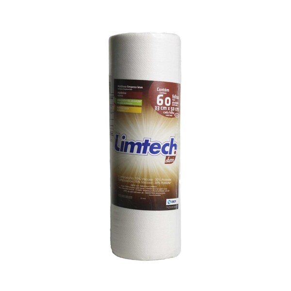 Pano Para Limpeza A Seco Wiper Wypall 33x50cm Branco