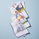 Panos De Prato Atacado Vies Estampado Kit Com 10 Peças