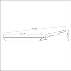 Panquequeira 22cm 0 6l Loreto Grafite Aluminio Com Revestimen