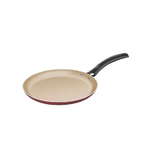 Panquequeira E Tapioqueira Antiaderente 20 Cm Cereja