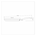 Panquequeira Tramontina Turim Alumínio com Revestimento Interno e Externo Antiaderente Starflon Max Vermelha 22cm 0,6L