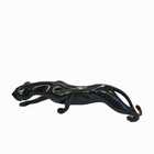 Pantera Negra 140cm Decorar Jardim Arte Fibra Escultura Pront