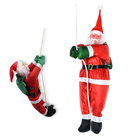 Papai Noel Alpinista Natalino 90cm Natal Aventureiro Escalada