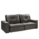 Papai Noel Casaco Cinza Perolado Luxo Gigante 80cm Presente E