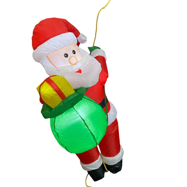 Papai Noel Com Led Escalador Natal Decoração Natalina (ntc201