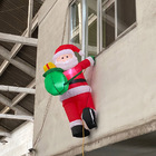 Papai Noel Com Led Escalador Natal Decoração Natalina (ntc201