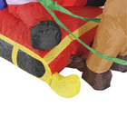 Papai Noel Com Rena Inflavel De Natal Decorativo No Treno