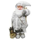 Papai Noel De Luxo Natal Boneco Natalino 65cm Decoracao Neve