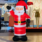Papai Noel De Natal Gigante Inflavel 2 40 Metros Natalino Dec
