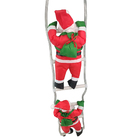Papai Noel Duplo Escada Natal Led Natalino 90cm Casa Jardim I