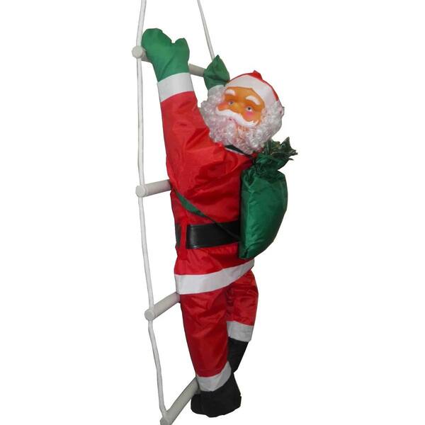 Papai Noel Escada Natalino Escalador Enfeite Natal Decoracao