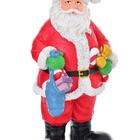 Papai Noel Gifts Em Resina 1pc 9,5x 8,5x20cm Decoração De Nat