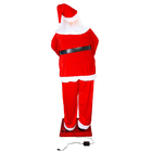 Papai Noel Gigante Musical Com Saxofone Bivolt 1,80m Luxo