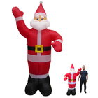 Papai Noel Gigante Natal 1.90 M Led Enfiete Natalino 110v Inf