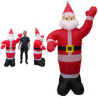 Papai Noel Grande 1 Metro E 90cm Inflavel Decoraçao Natal Nat