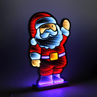 Papai Noel Iluminado Led Luz Infinita 40cm Bivolt Taschibra