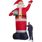 Papai Noel Inflavel Gigante 5 Metros Decoracao Natal Enfeite
