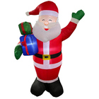 Papai Noel Inflavel Natal Grande 1 Metro 80 Cm