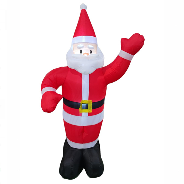 Papai Noel Inflavel Natal Natalino Grande 1.90m Decoracao Cas