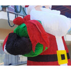 Papai Noel Inflavel Natal Natalino Pelucia Gigante Led Decora