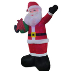 Papai Noel Inflavel Natal Natalino Pelucia Gigante Led Decora