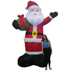 Papai Noel Inflavel Natal Natalino Pelucia Gigante Led Decora