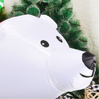 Papai Noel Inflavel Urso Polar Natal Natalino Decoraçao Enfei