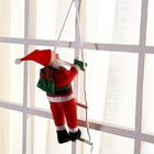 Papai Noel Na Escada Natal Enfeite Escada Decoração Escalador