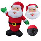 Papai Noel Natal Inflavel 90 Cm Decoraçao Enfeite Natalino Ca