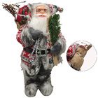 Papai Noel Natalino 30cm Enfeite Decoraçao Natal Festa Comemo