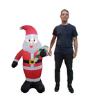 Papai Noel Natalino Inflavel 1 Metro Enfeite Natal Decoraçao