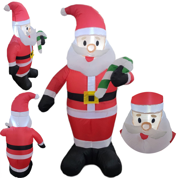 Papai Noel Natalino Inflavel 1 Metro Enfeite Natal Decoraçao