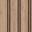 Papal De Parede Ripado De Madeira Estilo Jatobá Claro 18m