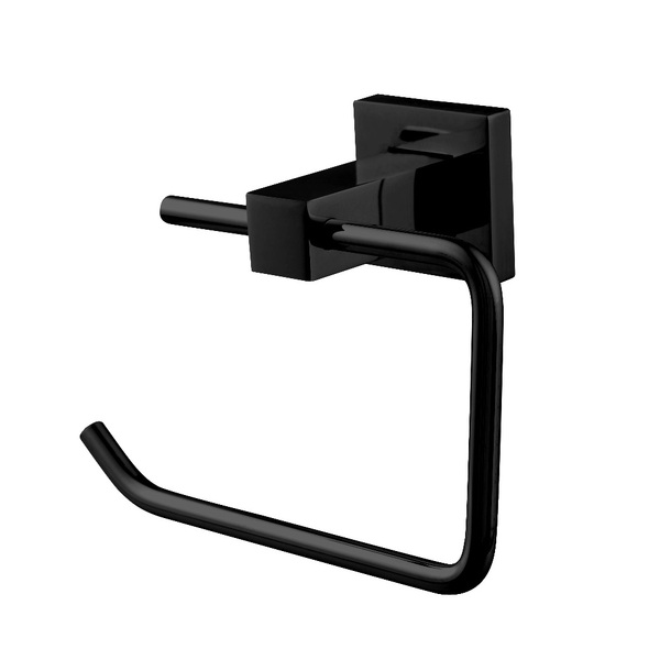 Papeeira Para Banheiro Porta Papel Higienico Stylos Preto