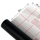 Papel Adesivo Contact Preto Brilhante Com 10 Metros