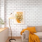 Papel Adesivo Cozinha Alta Temperatura Azulejo Metro White